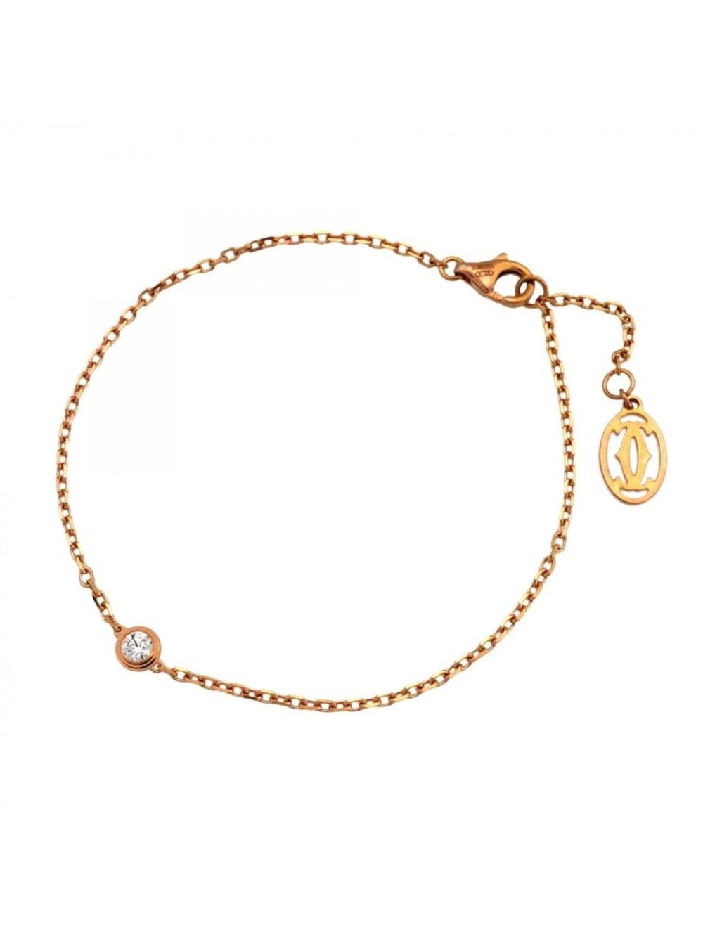 Cartier Bracelet d'Amour SM 18k Pink Gold Diamond